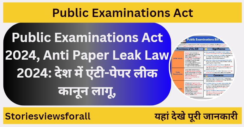 Public Examinations Act