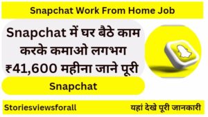Snapchat Work From Home Job