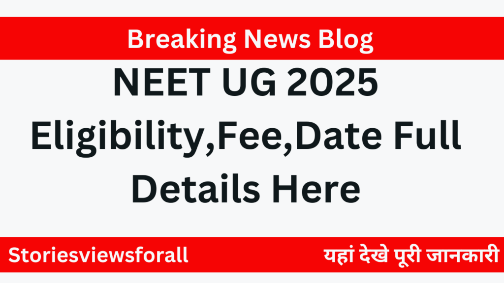 NEET UG 2025